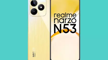 realme narzo N53: 90Hz LCD scherm, Unisoc T612 chip en 5000mAh batterij voor $109