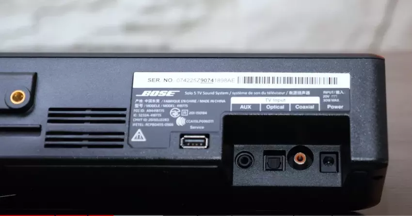 BOSE SOLO 5 soundbar voor pc