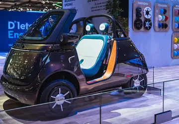 De Microlino Spider wordt gepresenteerd zonder ...