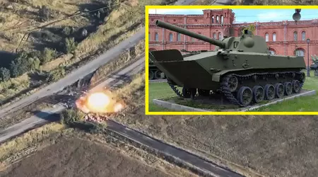 HIMARS geleide GMLRS raketten raken twee Russische 2S9 "Nona-S" zelfrijdende mortiersystemen.
