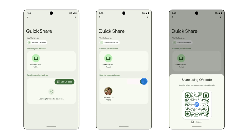 Quick Share en Google Drive zijn aanzienlijk verbeterd in de nieuwste update van Google