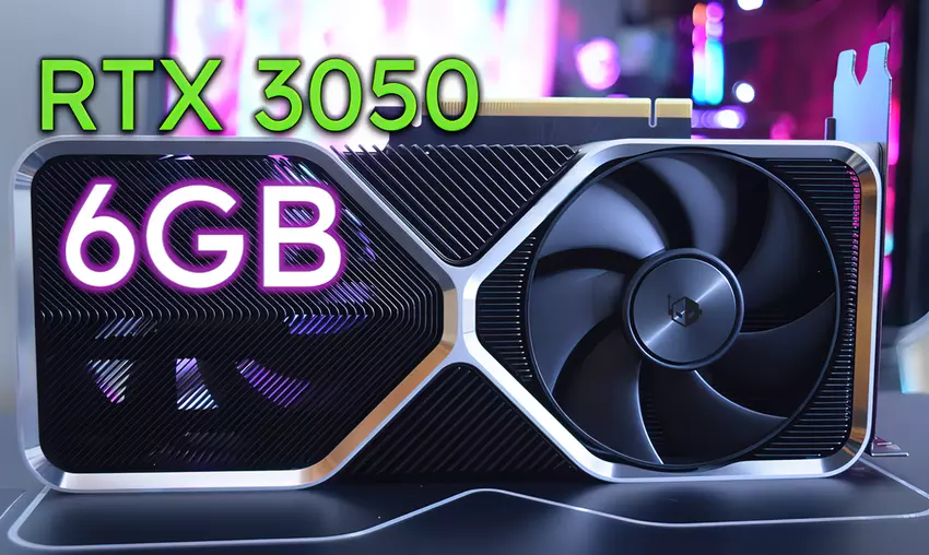 NVIDIA introduceert de GeForce RTX 3050 videokaart met 6 GB geheugen en een verkleinde GPU voor minder dan 200 dollar