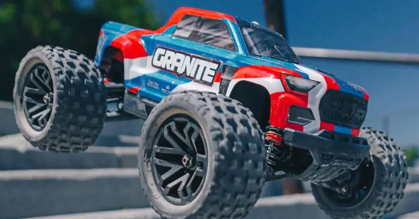 1:10 ARRMA Granite Voltage grote voet rc vrachtwagen