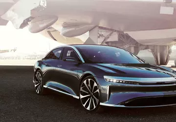De Lucid Air elektrische auto is ...