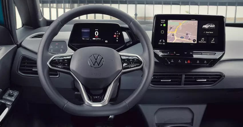 Volkswagen ID.3 met touchscreenbediening