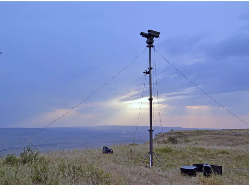 Oekraïense FPV drone Phoenix 03 Heavy vernietigt Russisch surveillancestation Murom-P