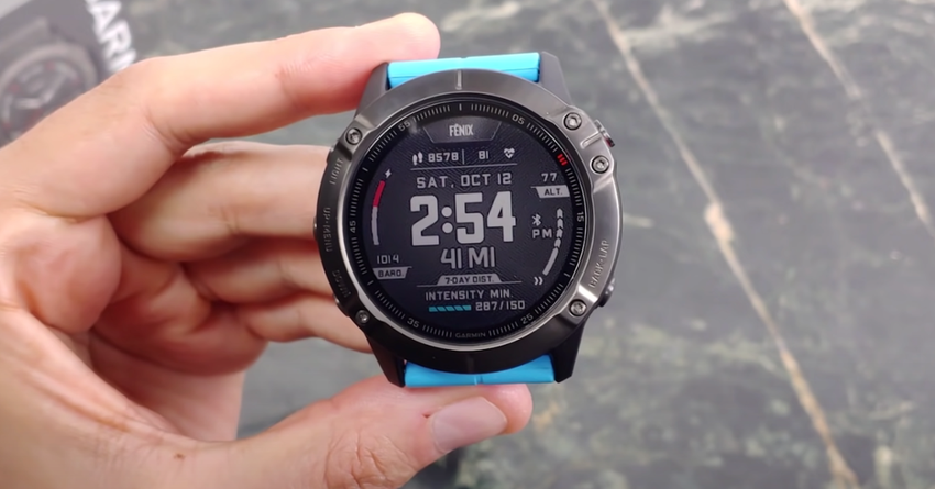 GARMIN FENIX 6X SAPPHIRE MULTISPORT fitnessTracker zonder telefoon
