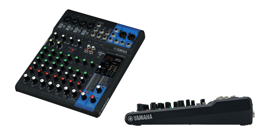 YAMAHA MG10XU USB mixer opname