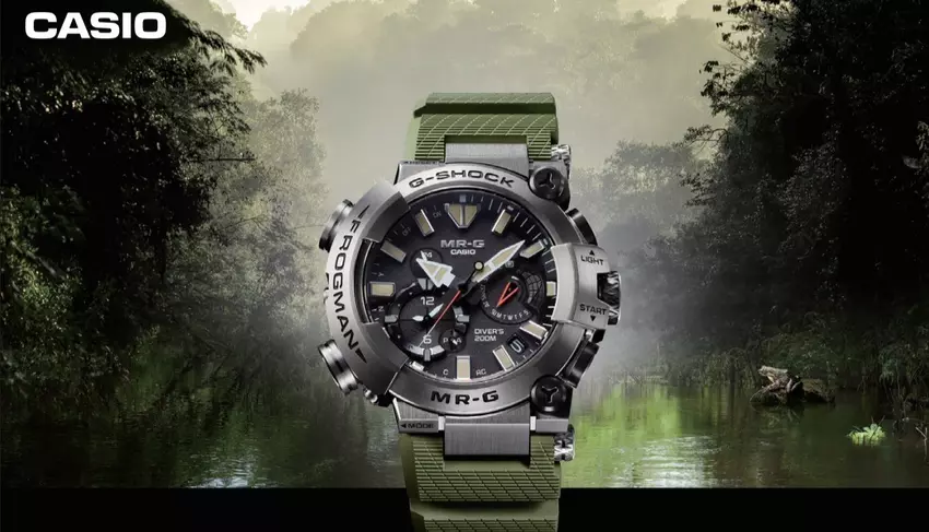 Casio kan de G-Shock MR-G BF1000RG-3AJR uitbrengen met een titanium kast en een prijs van $4.000