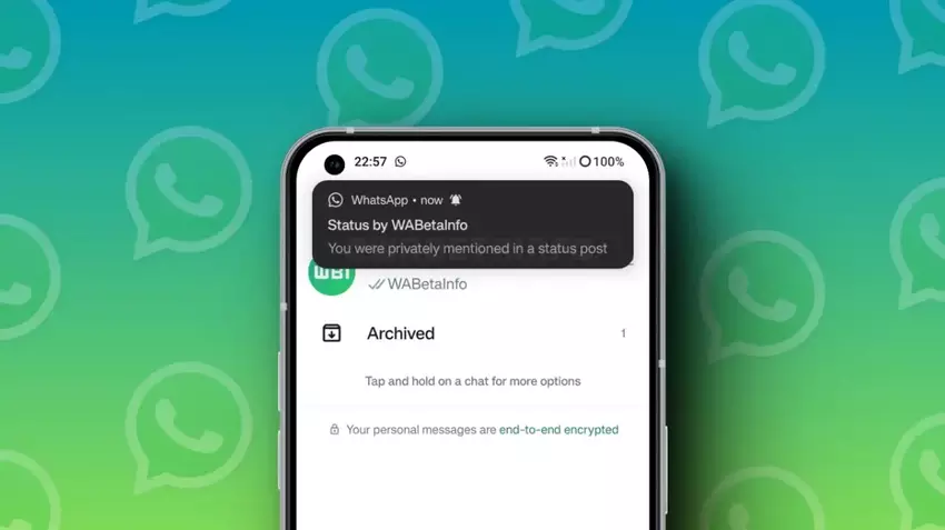 Gebruikers kunnen anderen toestemming geven om hun WhatsApp-statussen te delen