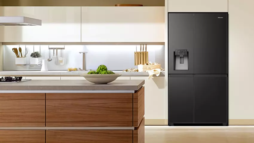 Hisense kondigt nieuwe slimme koelkast met AI Dish Designer aan op CES 2025