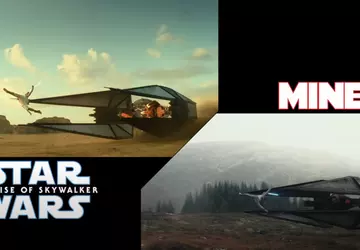 Star Wars fan recreëert Rey's sprong ...