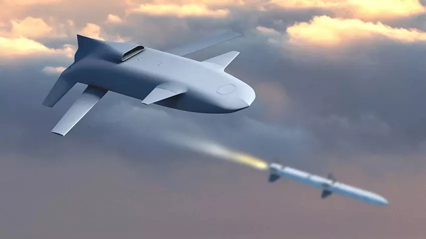 General Atomics gaat een drone ontwikkelen die bewapend is met raketten die gelanceerd kunnen worden vanaf gevechtsvliegtuigen van de vierde generatie