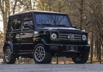 Een golfkarretje in de stijl van ...