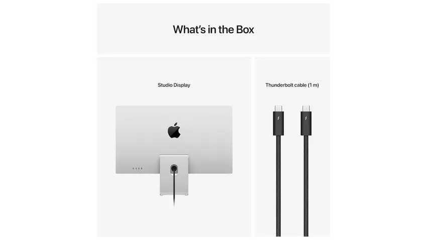 Apple Studio Display kleurnauwkeurige monitor MacBook