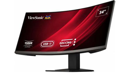 ViewSonic VG3419C - Gebogen UWQHD gamingmonitor met 120Hz framerate en 1500R kromtestraal