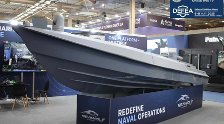 Oekraïense oppervlakte drone Seawolf gepresenteerd in Griekenland