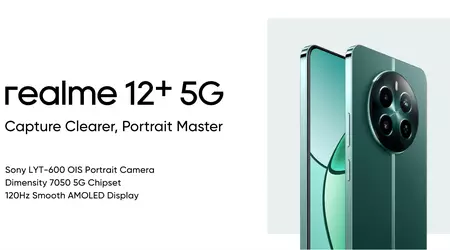 realme 12+: 120Hz AMOLED-scherm, Dimensity 7050-chip, 50 MP camera met OIS en een prijs van $267