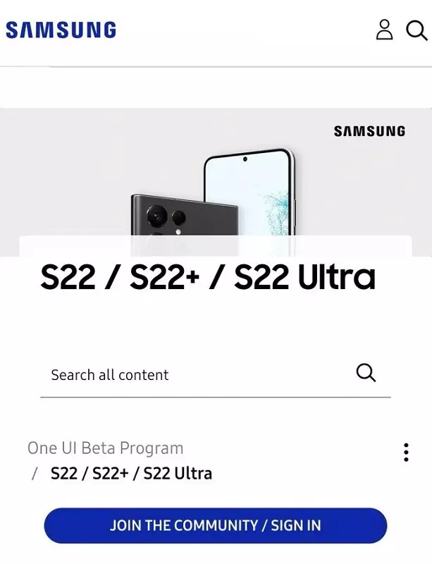 Screenshot van een bericht op het gebruikersforum van Samsung
