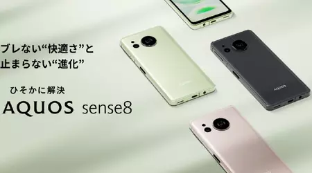 Sharp Aquos Sense 8 - Snapdragon 6 Gen 1, 180Hz IGZO OLED-scherm, NFC, 50MP camera en IP68 waterbescherming voor $415
