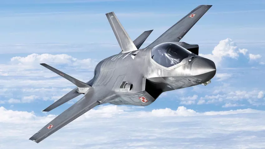 Het F-35A gevechtsvliegtuig. Illustratie: Lockheed Martin