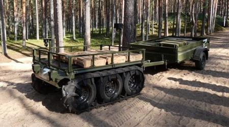Rusland test een nieuwe Volchanin grond drone op het slagveld in Oekraïne