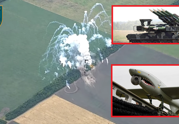 Een Oekraïense SHARK drone ter waarde ...