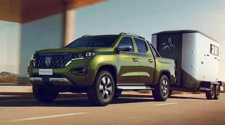 Peugeot Landtrek pick-up truck is vernieuwd: nieuw design, moderne technologie en een krachtigere motor
