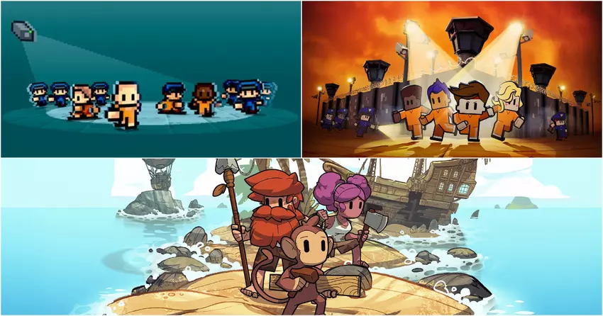 The Escapists 1&2, een pixelachtige ontsnappingsstrategiegame voor gevangenissen, en The Survivalists, een overlevingsgame op een eiland, zijn tot 29 juni verkrijgbaar op Steam voor minder dan $10.