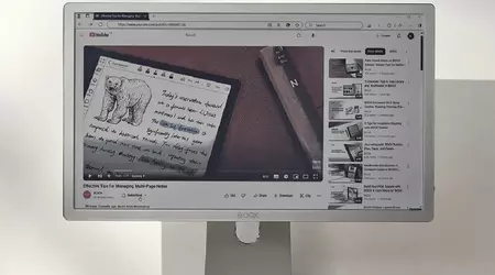 Boox heeft Mira Pro Color gepresenteerd - de eerste monitor met een kleuren E-Ink-scherm