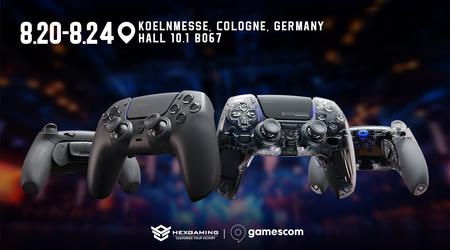 Hexgaming zal controllers voor professionele gamers tonen op Gamescom 2025