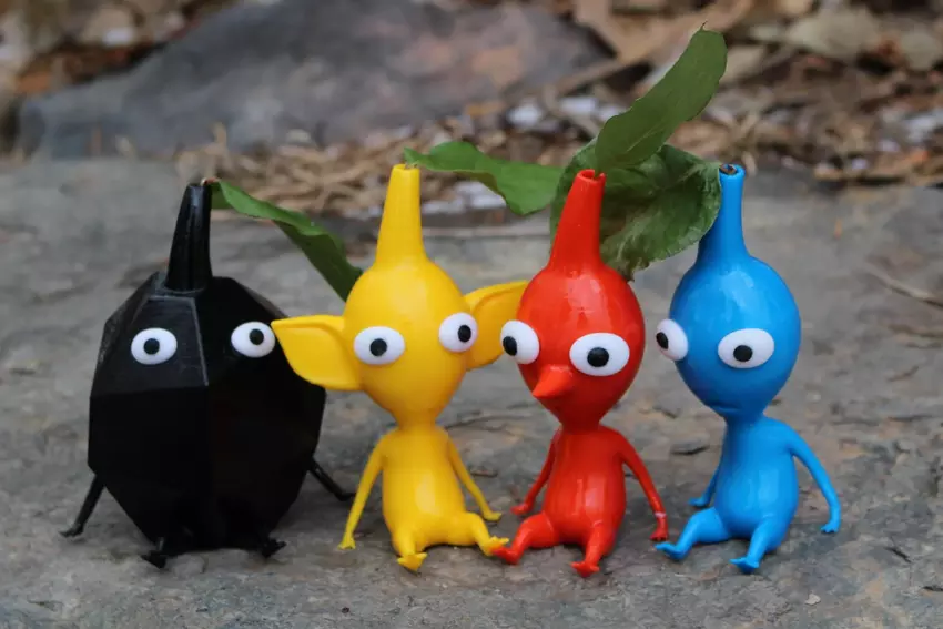 Plantenvazen in de vorm van Pikmin-personages verschijnen in de My Nintendo Store