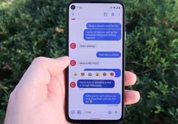 Google Berichten krijgt mogelijk ondersteuning voor ...