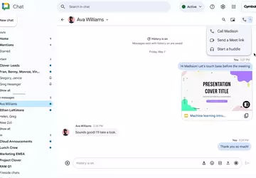 Google Chat lanceert Huddles audio meetings ...