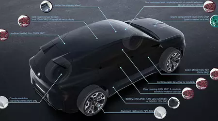 De meest milieuvriendelijke: de nieuwe BMW iX3 is voor een derde gemaakt van gerecyclede materialen