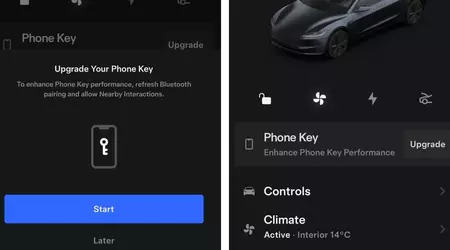 Tesla gaat Ultra-Wide Band-ondersteuning toevoegen aan zijn Android-app