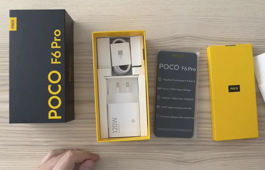 Poco F6 Pro unboxed in een video dagen voor de officiële lancering