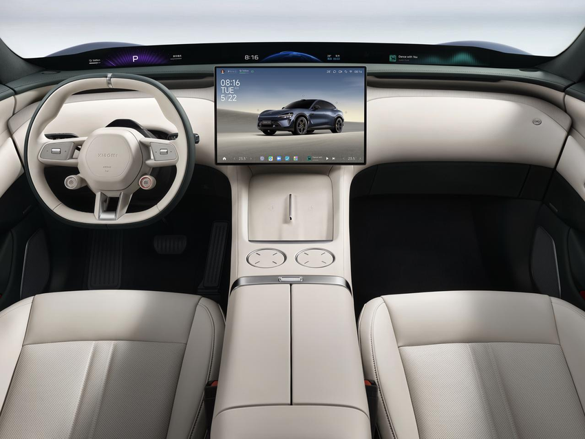 Xiaomi YU7 interieur