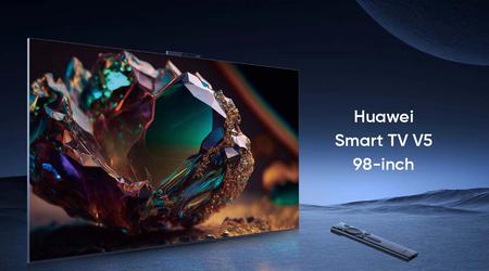 Huawei heeft een gigantische 98-inch Smart TV V5 met Super MiniLED en HarmonyOS 4 onthuld voor $5000