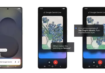 Galaxy S25 zijknop kan Gemini starten