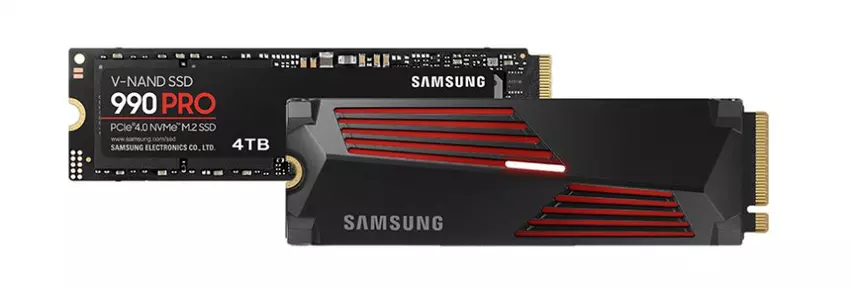 Samsung brengt volgende maand een 4TB PCIe 4.0-capabele 990 SSD PRO NVMe-schijf uit met prijzen vanaf $345