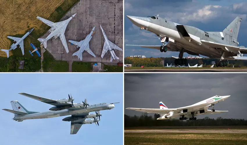 Russische luchtmacht stuurt maximaal aantal Tu-160, Tu-95 en Tu-22 kernbommenwerpers naar een luchtmachtbasis op 200 km van de NAVO-grens