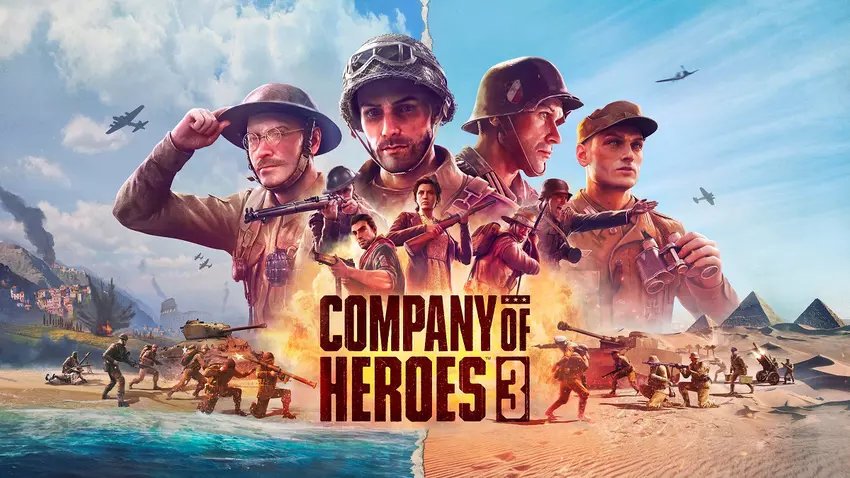 Militaire strategiegame Company of Heroes 3 heeft een grote update en nieuwe DLC Fire & Steel Battlegroup ontvangen