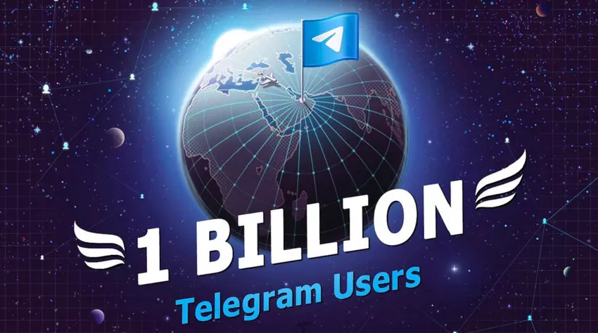 Het aantal Telegram-gebruikers heeft de 1 miljard bereikt