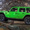 Miniatuur Jeep Wrangler in de kleur Mojito Green