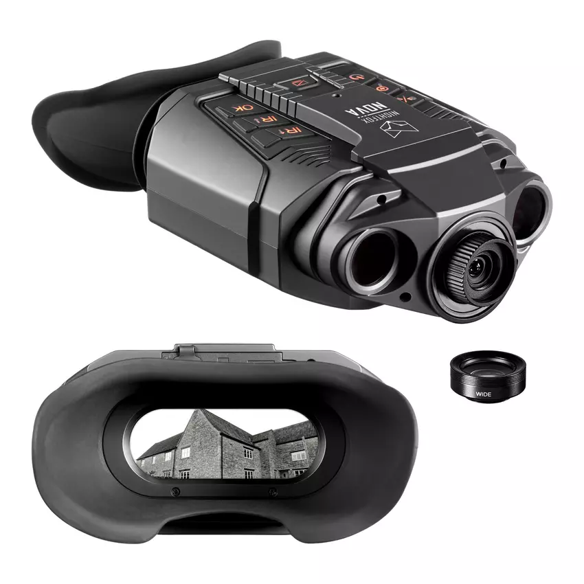 Nightfox Nova met groothoeklens en 18650-accu's