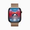 Vernieuwd Now Playing ontwerp in watchOS 26