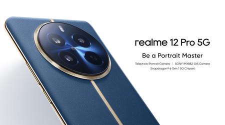 Realme 12 Pro: OLED-scherm, Snapdragon 6 Gen 1-processor, 5000 mAh batterij met 67W opladen en 50 MP camera met OIS voor $ 310