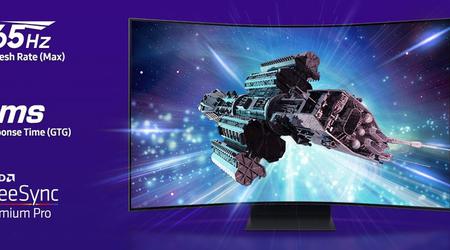 Samsung Odyssey Ark G97NC - gebogen gamingmonitor met 4K UHD-resolutie en 165Hz framerate