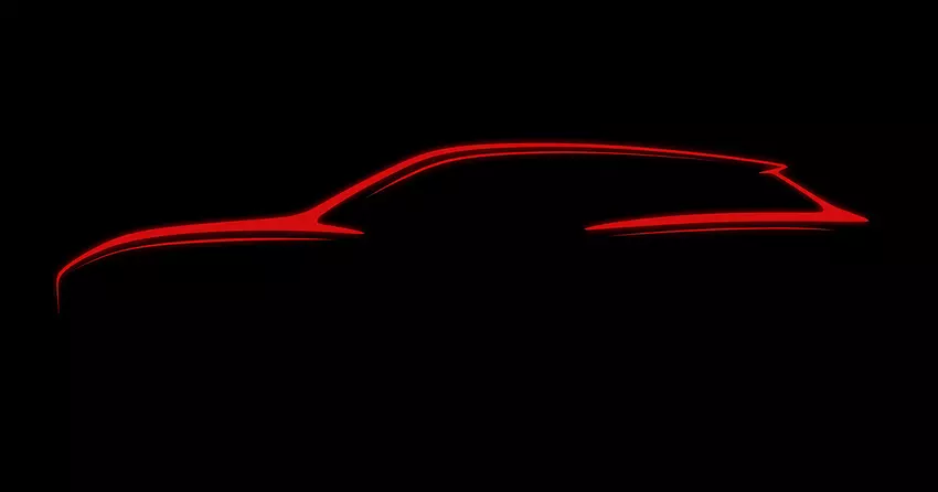 Teaser van de elektrische SUV van Mercedes-AMG.